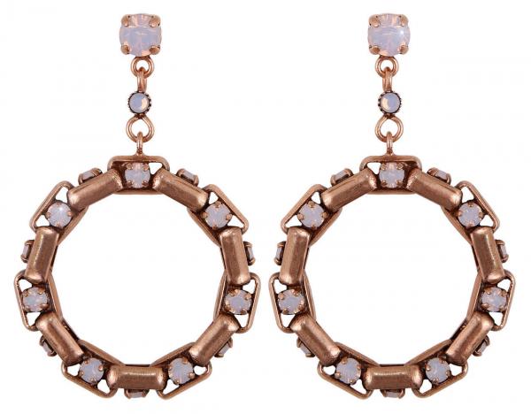 Industrial Rose Water Opal - Konplott earrings